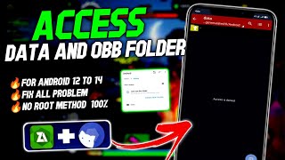 HOW TO FIX Access is denied in ZArchiver How to OpenAccess Android data amp obb in Android 2024 [upl. by Pufahl376]