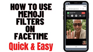 HOW TO USE MEMOJI FILTERS ON FACETIME 2024 [upl. by Kara266]