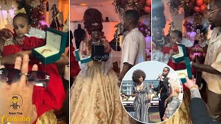 Safaree Gifts Amara La Negras Twins Rolex Watches At Their 1st BDay Party 🧐 [upl. by Nelleus532]