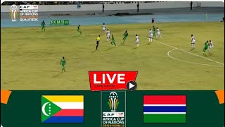 Comoros vs Gambia  Africa Cup of Nations Qualifiers 2024  Full Match Today [upl. by Dremann]