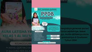 POSTER PPDB  Hasil Utak Atik Canva canva ppdb poster design [upl. by Ecnarf]