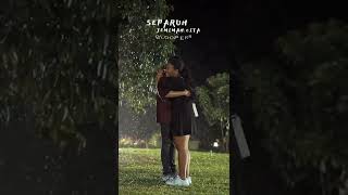 Jemimah harus ujan  ujanan buat music video Separuh Shorts [upl. by Haleeuqa]