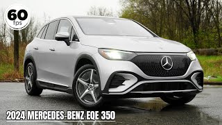 2024 MercedesBenz EQE 350 Review  Electric Perfection [upl. by Mikey]