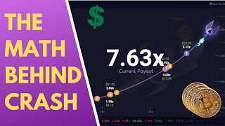 Exploring the Math Behind Crash  Roobet Cryptocurrency Casino Game [upl. by Levina]