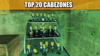 FALLOUT 4  TOP 20 CABEZONES [upl. by Annamarie]