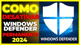 Como Desativar Windows Defender Permanente  fácil e rápido  Windows 10  EM APENAS 1 CLICK [upl. by Omolhs]