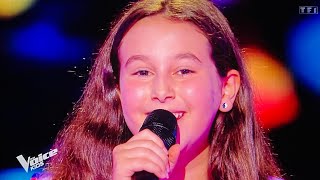 The Voice Kids 2024  La douce Yasmine chante « Lily » de Pierre Perret [upl. by Acirat]