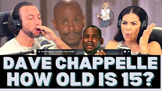 A THROWBACK amp DAVE HASNT CHANGED First Time Hearing Dave Chappelle  How Old Is 15 Really Reaction [upl. by Auguste]