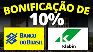 🚨 URGENTE GRANDE BONIFICAÇÃO EM AÇÕES DA KLABIN BBAS3 CAINDO FORTE NA ABERTURA DO PREGÃO [upl. by Alimac682]