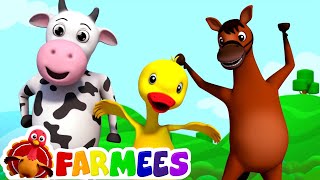 If you’re happy and you know it  nursery rhymes  kids songs by Farmees [upl. by Yt]