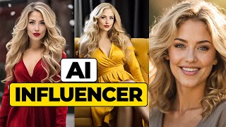 AI Influencer  Create an AI Influencer with LeonardoAI Text to Image  AI Tutorial [upl. by Ariew178]