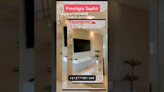 Appartement moderne 2 🛌🏻 2 🛀🏻 Location journalière à Prestigia Saphir [upl. by Luckett]