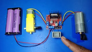 How to use l298n motor driver without Arduino [upl. by Anelrihs990]