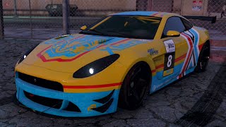 GTA 5 Ocelot Lynx Sports Tuning Customization GTA V Online [upl. by Anileme]