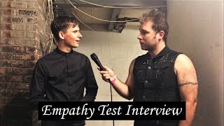 Empathy Test  First US Tour  interview amp live performance by Michael Nagy [upl. by Berglund]