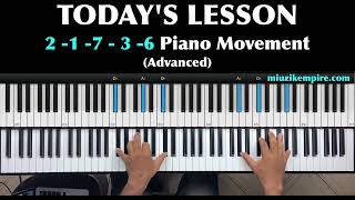 Sweet Piano Lesson  Extreme Gospel Piano Movements to the 6 Chord😍 [upl. by Semyaj]