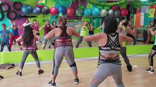 Zumba Remix Arriba abajo scoobydoo GK5XFITNESSPROGRAM [upl. by Nhabois]