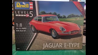 revell 1 8 scale jaguar E type [upl. by Cima]