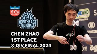 Chen Zhao — X Final 4A — 1st Place — 2024 Northeast Regional Yo Yo Contest [upl. by Beryle568]