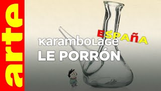 Le porrón  Karambolage España  ARTE [upl. by Nertie]