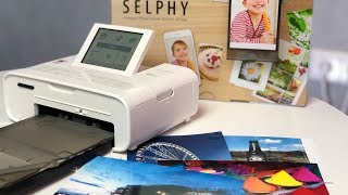 Canon Selphy Fotodrucker Review deutsch [upl. by Fanya]