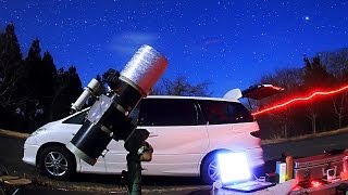 移動式天体望遠鏡  Mobile astronomical telescope [upl. by Maddy]