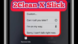 I Can’t Talk Right Now  2Clean X Slicky Promo [upl. by Iniffit286]