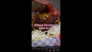 Oldest Honduran Spot in LA shorts honduranfood [upl. by Danas79]