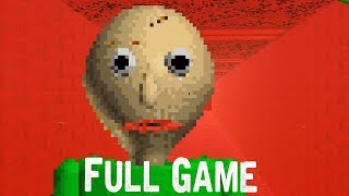 Baldis Basics in Education and Learning Full Game amp ENDING Gameplay Free indie horror Game [upl. by Argyres]