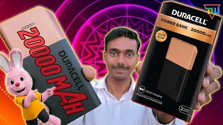 Duracell Power Bank 20000mAh Unboxing amp Review  Slimmest 225 Watts Fast Charging PowerBanks [upl. by Ithsav570]