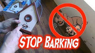 Stop Dogs From Unwanted Barking with DogTek Sonic BirdHouse [upl. by Aliac979]