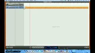GarageBand  Wycinanie fragmentu utworu [upl. by Haridan]