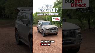 The newgen Prado is coping harsh criticism for its small boot toyota prado landcruiser [upl. by Gairc]