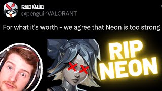 Neon IS GETTING NERFED [upl. by Isnyl]