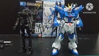 Bandai G frame FA 06 Rising Freedom Gundam and immortal justice Gundam [upl. by Marelya]