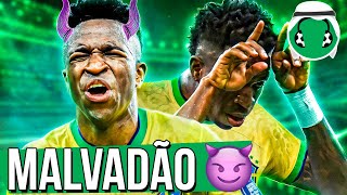 ♫ TÁ VOANDO VINÍCIUS JR MALVADÃO 😈 Versão Seleção  Paródia Malvadão 3  Xamã [upl. by Estren]