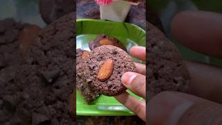 No oven no maida Homemade choco biscuits chocolatebiscuit chocolateyummy cookiessubscribe [upl. by Abagail]