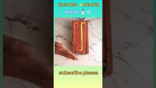 🤯 Electric heater ☃️🔥💥💯💯 educationalexperiments learning facts neetरोचकfacts [upl. by Winfrid]