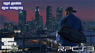 RPCS3 Emulator GTA V Free Mod Loader Now Functional on Latest Build amp Version [upl. by Nairbo]