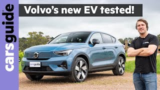 Volvo C40 review Electric crossover SUV test  Better than a Tesla Model Y [upl. by Anilad131]