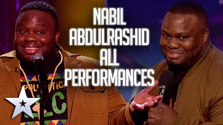 Nabil brought BIG LAUGHS with his NAUGHTY comedy  All Performances  Britains Got Talent [upl. by Ahsinac]