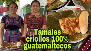 Receta de tamales guatemaltecos Esto es lo que comemos los chapines [upl. by Euqinahc458]