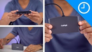 Review CalDigit Thunderbolt 3 Mini Dock  Two 4K displays at 60 Hz [upl. by Enilarac53]