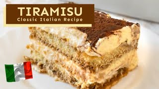 Secrets of the Classic Italian Tiramisu Revealed The Most Authentic Tiramisu Recipe EVER [upl. by Sallad]