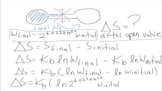 Entropy by Number of Microstates [upl. by Aekin]