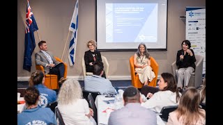 Panel Discussion The Israeli Diaspora pre and post October 7  connection perception opportunity [upl. by Lihcox]