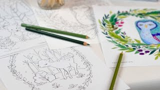 Free Printable Colouring Pages [upl. by Derry779]