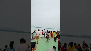 Lovely NATURE View from FERRY while going to PEACOCK ISLAND youtubeshorts shorts travel viral [upl. by Neall]