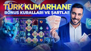 Türk Kumarhane Bonus Kuralları ve Şartları 😍 7slots [upl. by Avot]