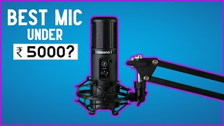 BEST YouTube and Podcast Microphone under Rs5000 [upl. by Peh]